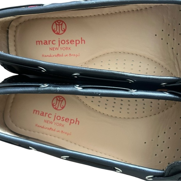Marc Joseph Black Loafers Classic Flats - Picture 7 of 9